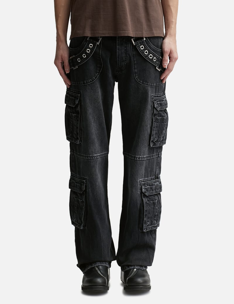 【関税込み】MISBHV ブラック Harness Strap ジーンズ 231W311-1.jpg?v=1732878710&