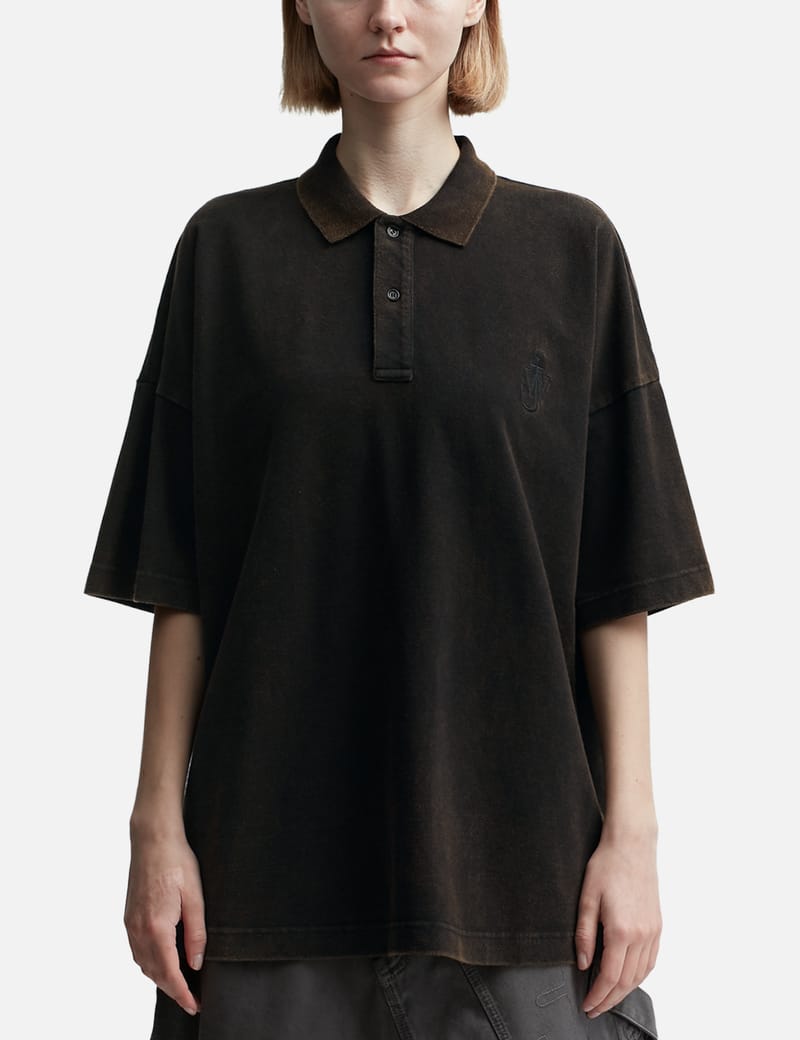 JW Anderson - Polo Shirt With Logo Embroidery | HBX