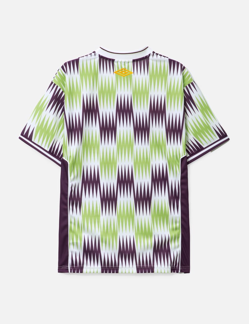 Tシャツ・カットソー UMBRO UMB X BUTTER GOODS Short Sleeve Optical Jersey T-Shirt Butter Goods x Umbro Optical Short Sleeve Soccer Jersey