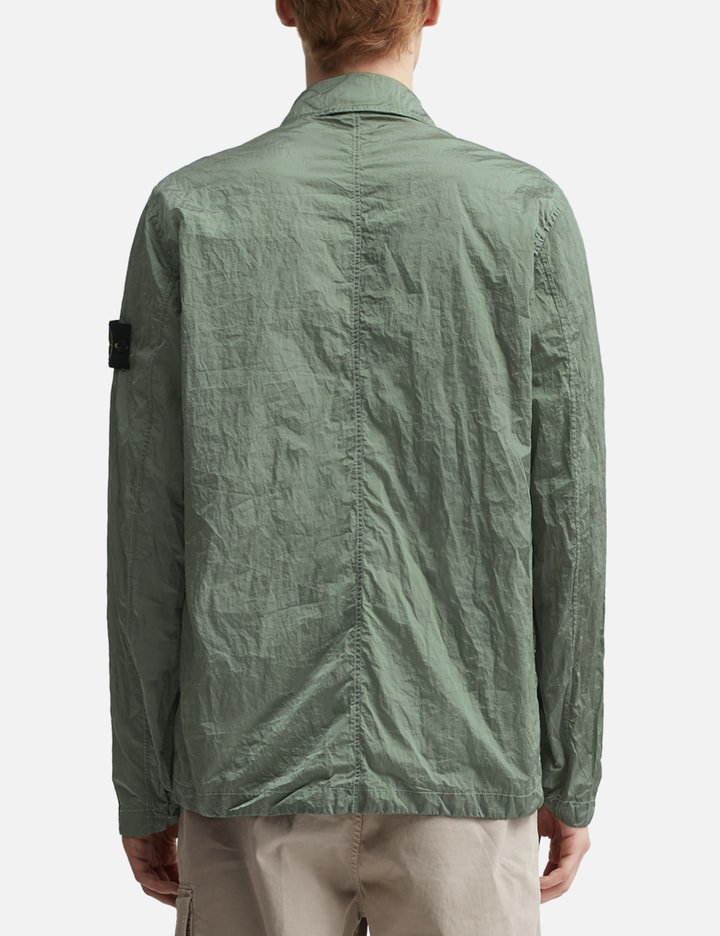 Stone Island - 10919 Nylon Metal In Econyl® Regenerated Nylon Overshirt ...