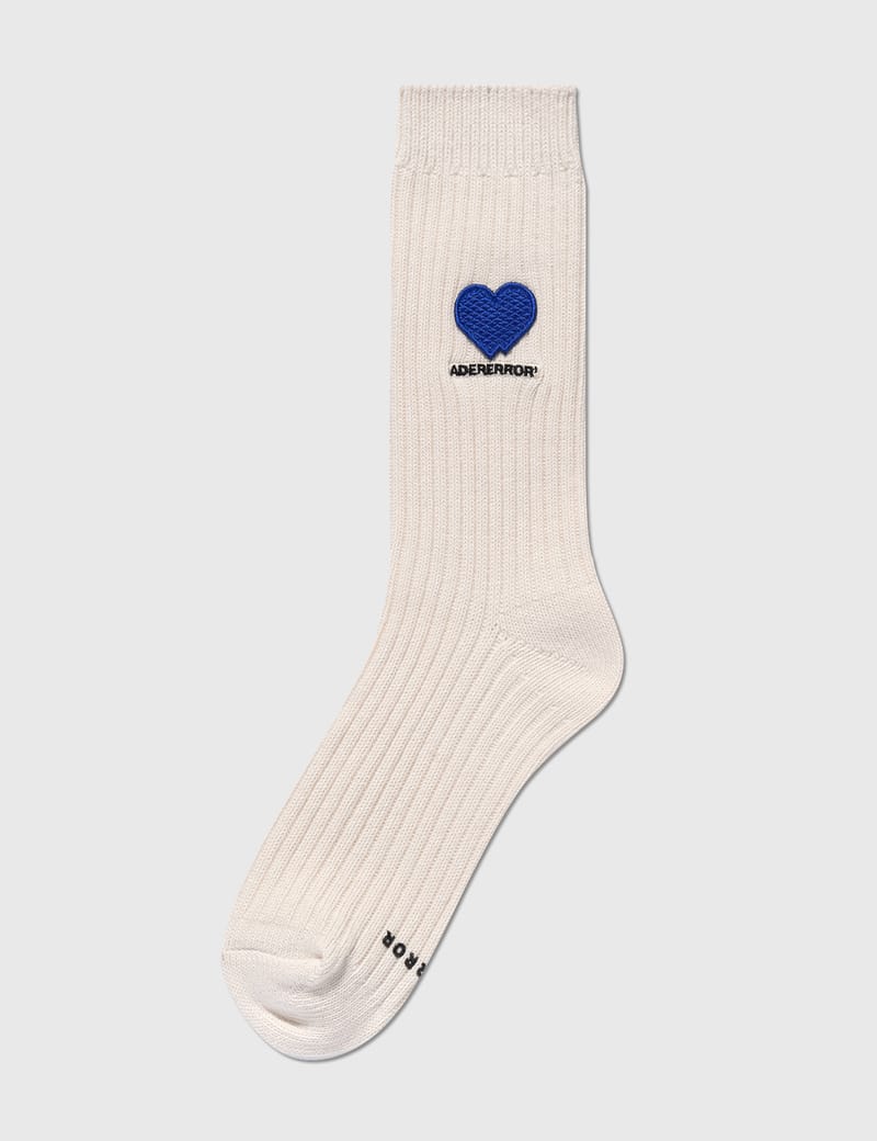 【ADER ERROR】 Distort logo socks ADER error Off-White Distort Logo Socks ADER error