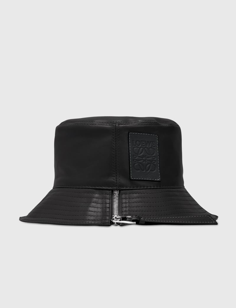 VIP【送料関税込】LOEWE LEATHER FISHERMAN HAT Loewe Fisherman Hat Calfskin Black – voilà.id