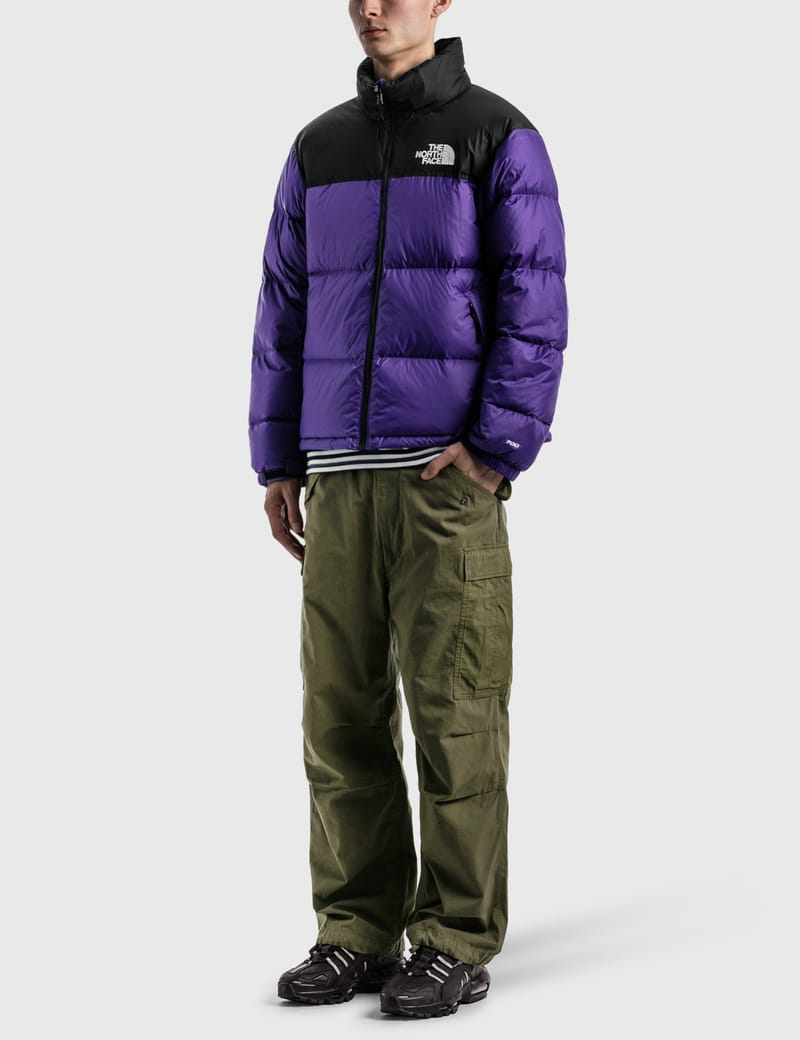 The north face hot sale nuptse purple