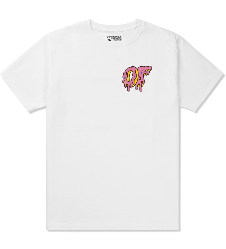 Odd Future - White Drippy OF Donut T-Shirt | HBX - ハイプビースト