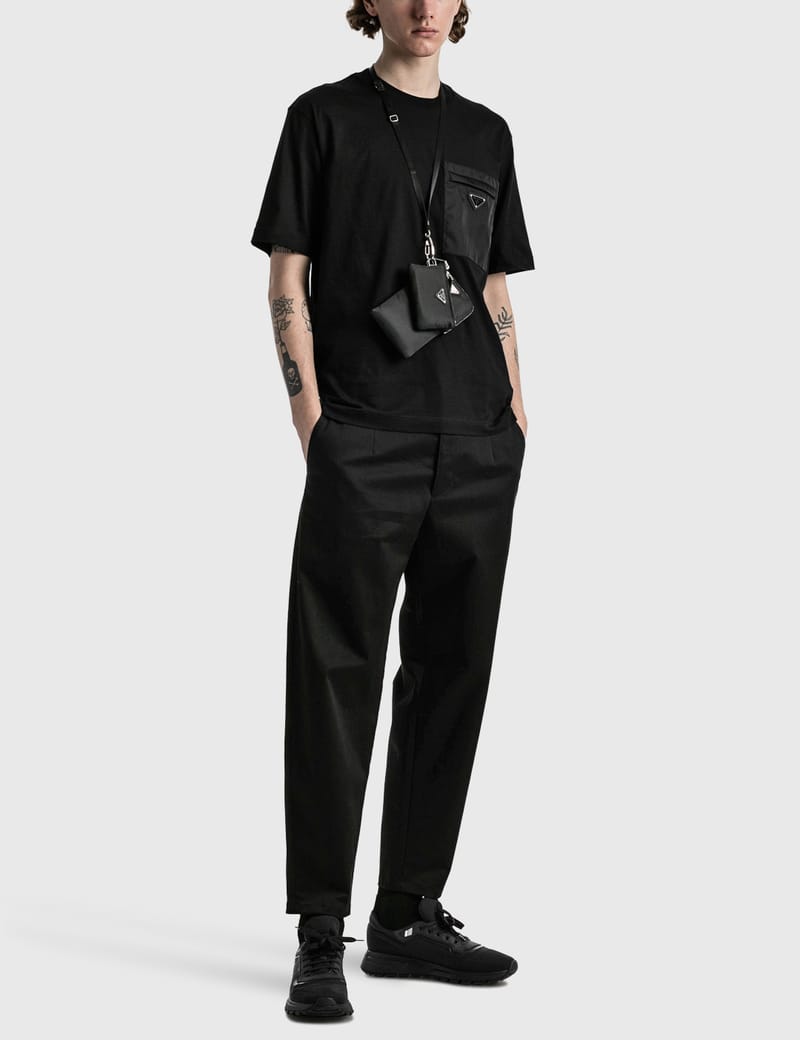 プラダ Re Nylon リ ナイロン 21年 ナイロン シャツ M メンズ