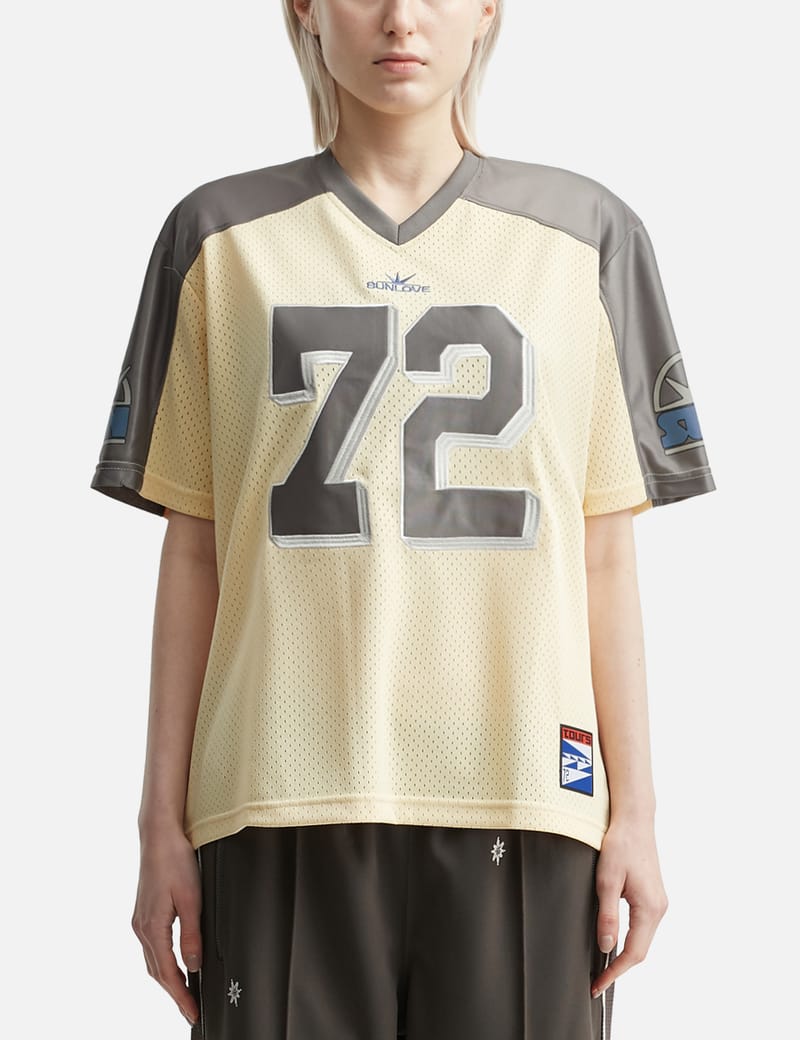 Martine Rose - Ruched Football Top | HBX - Globally Curated