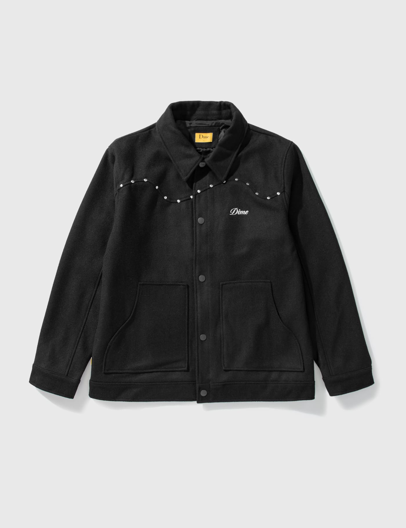 Dime - Studded Wool Bomber Jacket | HBX - Globally Curated Fashion