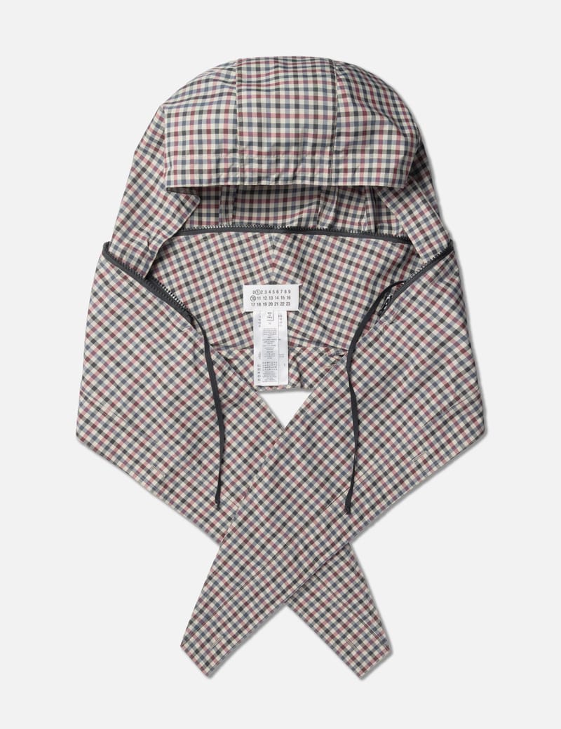 Maison Margiela Headscarf - Lightweight, water-repellent checked