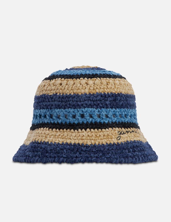GANI Crochet Hat in Hot Pink