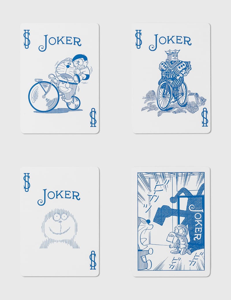 FRESHTHINGS - Doraemon Bicycle Playing Cards | HBX - Globally