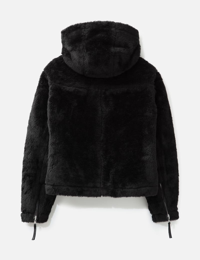 THUG CLUB TC Reversible Shearling Jacket - Oversized, double-sided