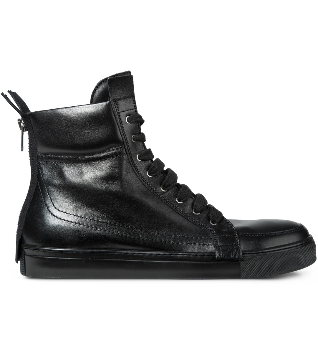 KRISVANASSCHE - Black With Zip At The Back Sneakers | HBX - Globally ...