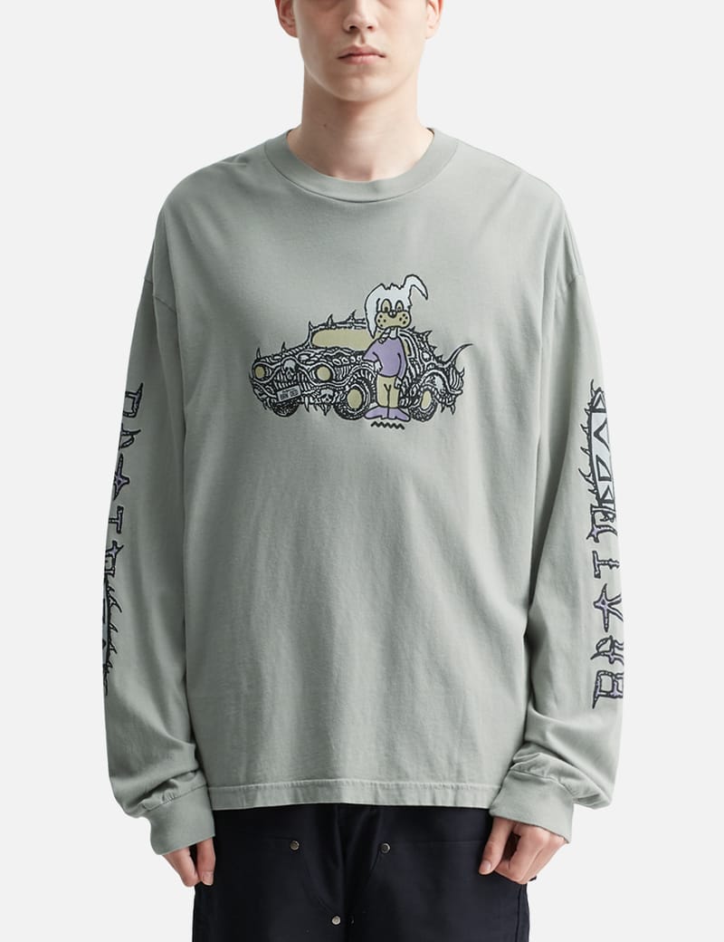 Brain Dead - BIO DOG LONG SLEEVE SHIRT | HBX - Globally