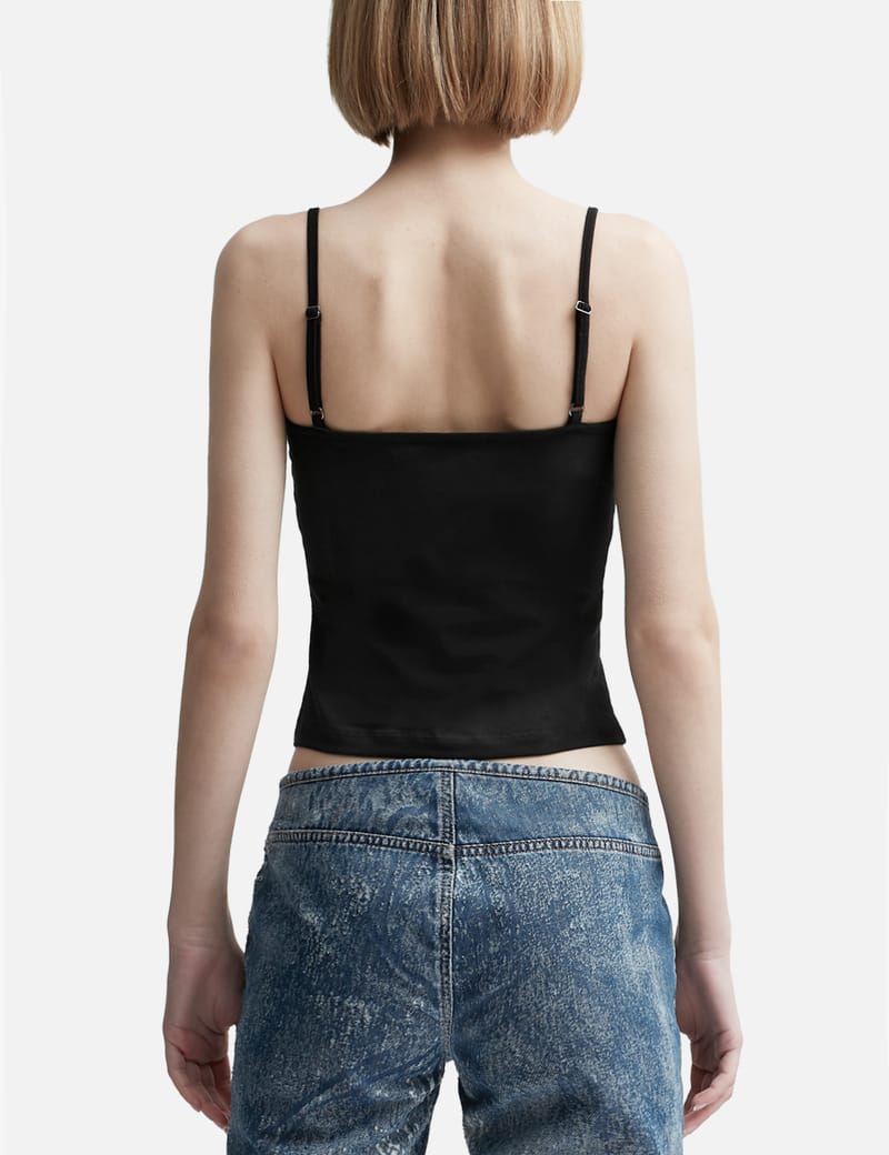 OTTOLINGER 黒 ベルベット キャミソール Ottolinger - Charmed Top | HBX