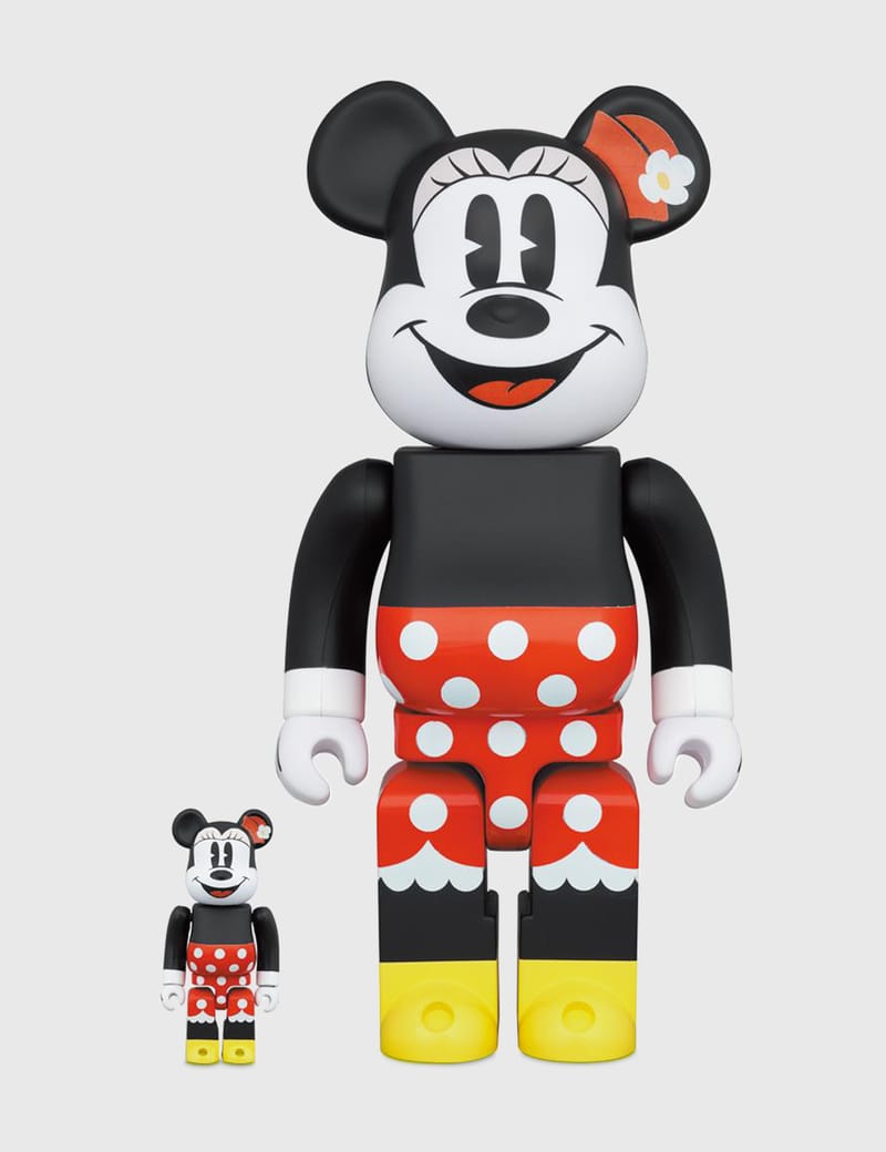 Medicom Toy - Be@rbrick Minnie Mouse 100% & 400% | HBX - HYPEBEAST