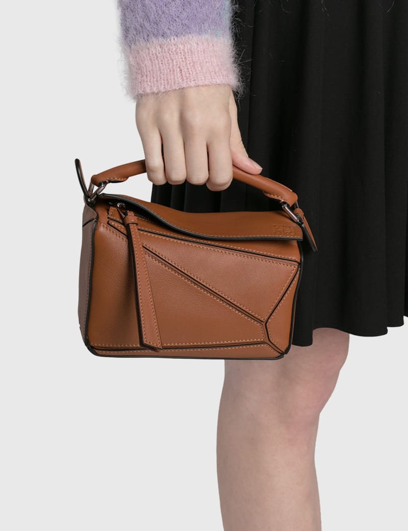 Loewe tan puzzle bag best sale