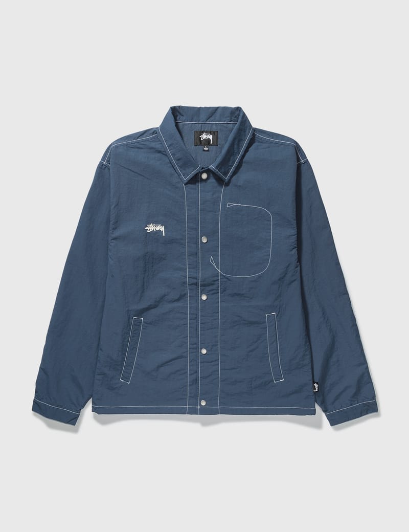 Stüssy - Folsom Coach Jacket | HBX - Globally Curated Fashion and