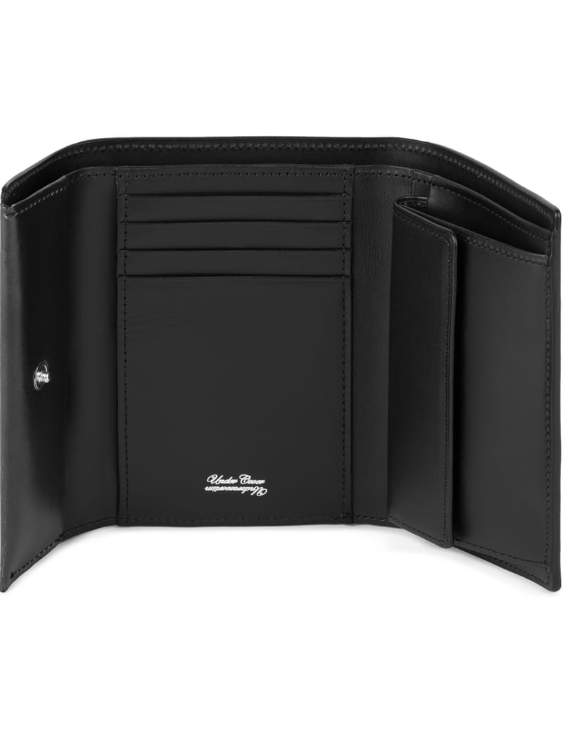 Undercover - Black Victorian Woman/ufo Leather Wallet | HBX