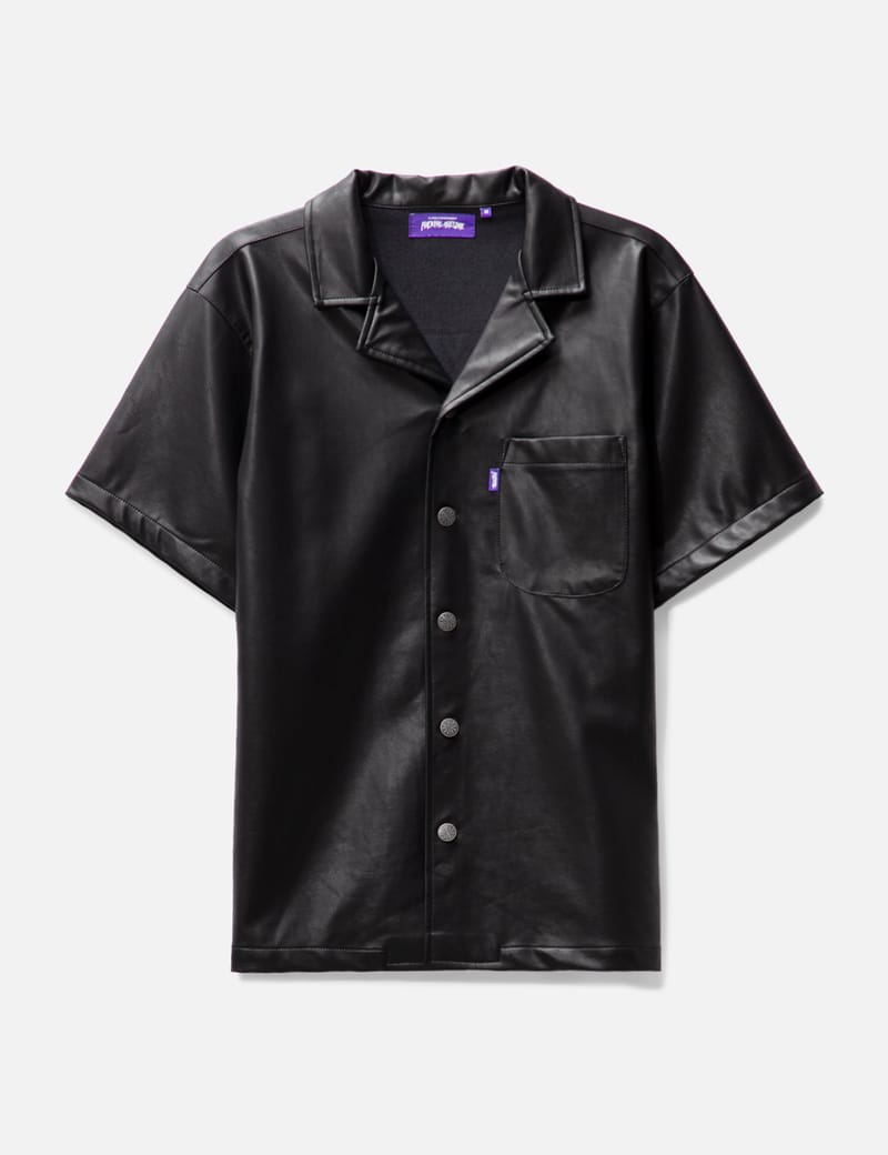 Fucking Awesome - SOW Faux Leather Club Shirt | HBX - Globally