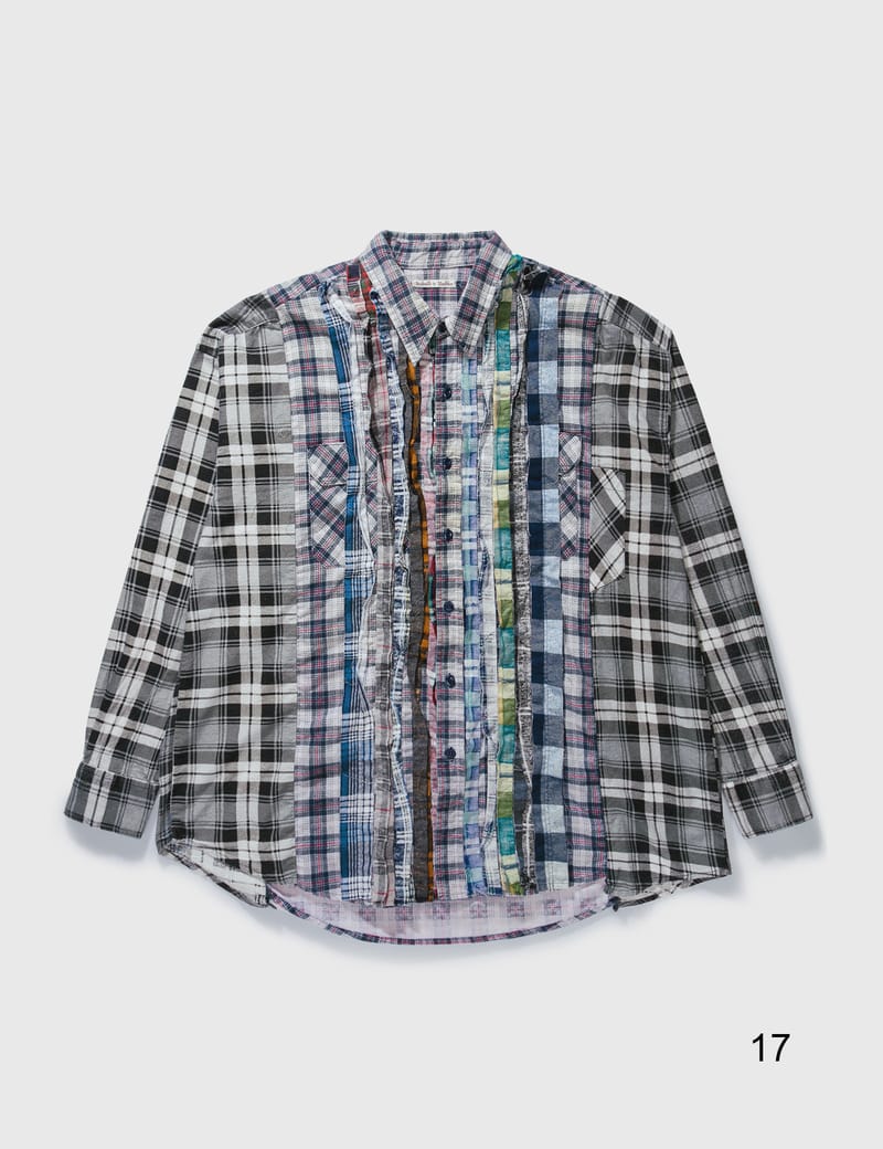 Needles - Ribbon Wide Flannel Shirt | HBX