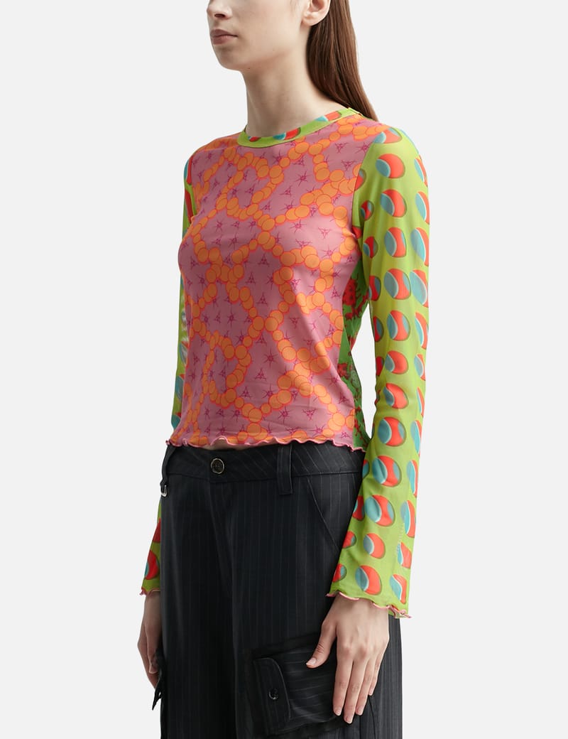 【お気にいる】 Hypermesh DNA - Dead Brain Bell Globally - HBX | Top Sleeve トップス
