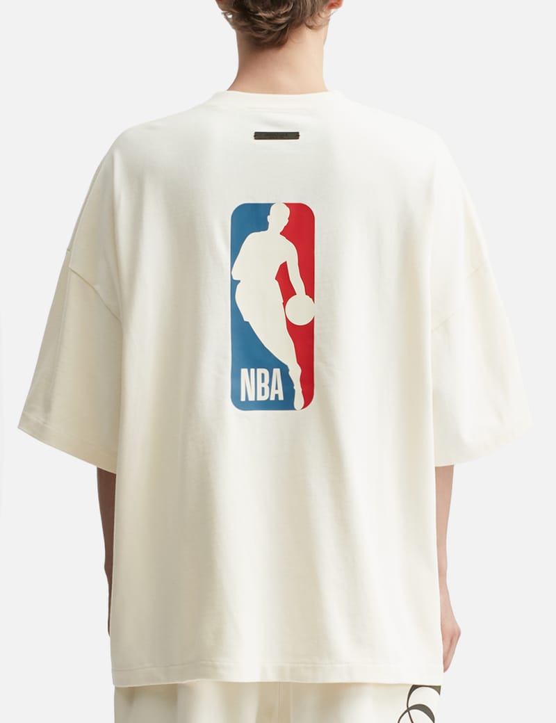Fear of God Essentials NBA 90's T-Shirt - Cotton ribbed crewneck