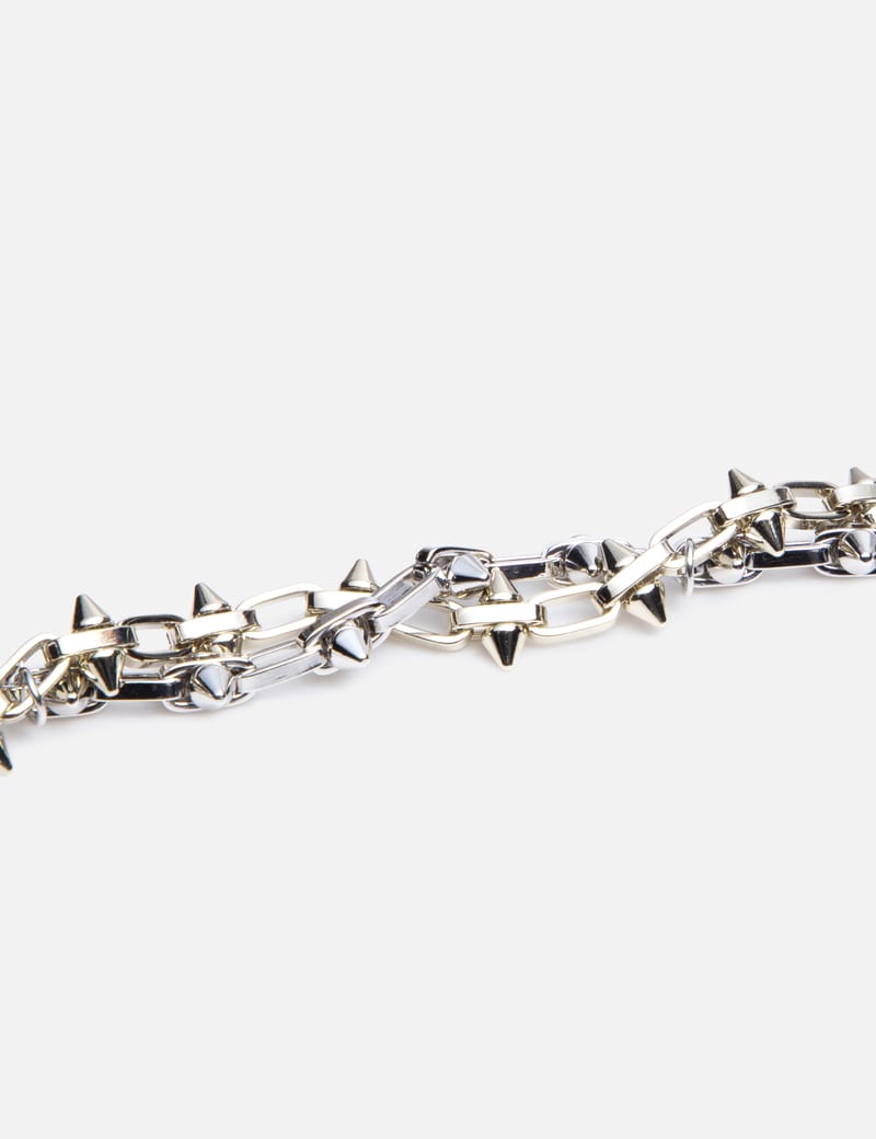 関税込み★Justine Clenquet★Gold&Silver Nomi ブレスレット Justine Clenquet - Nomi Bracelet | HBX - Globally Curated