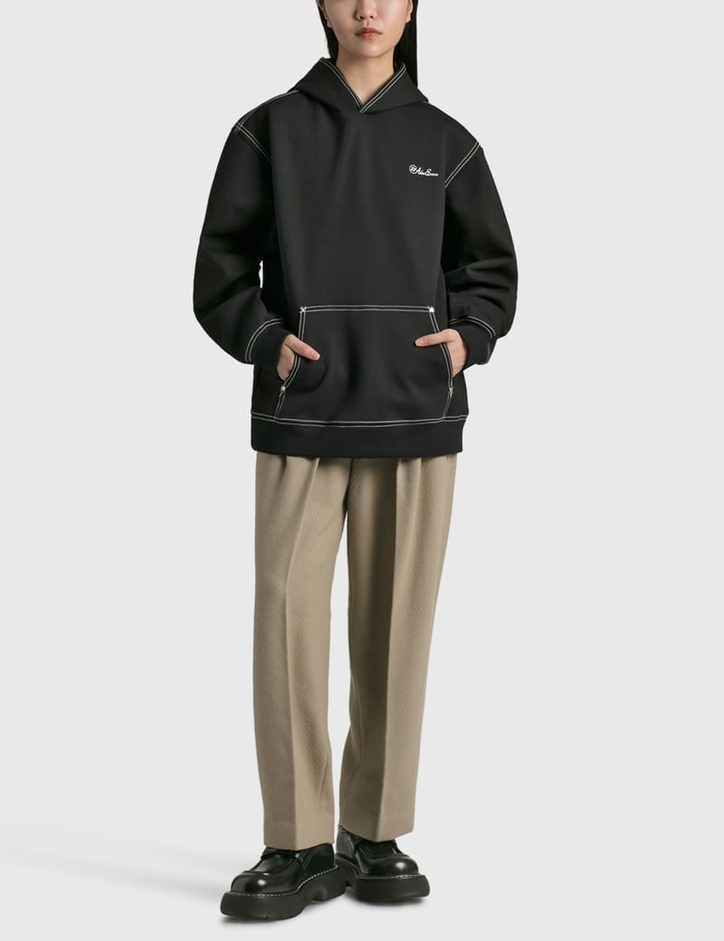 パーカー・フーディ Zara x Ader Error Contrast Hooded Sweatshirt Black Zara x Ader Error Contrast Hooded Sweatshirt Black パーカー
