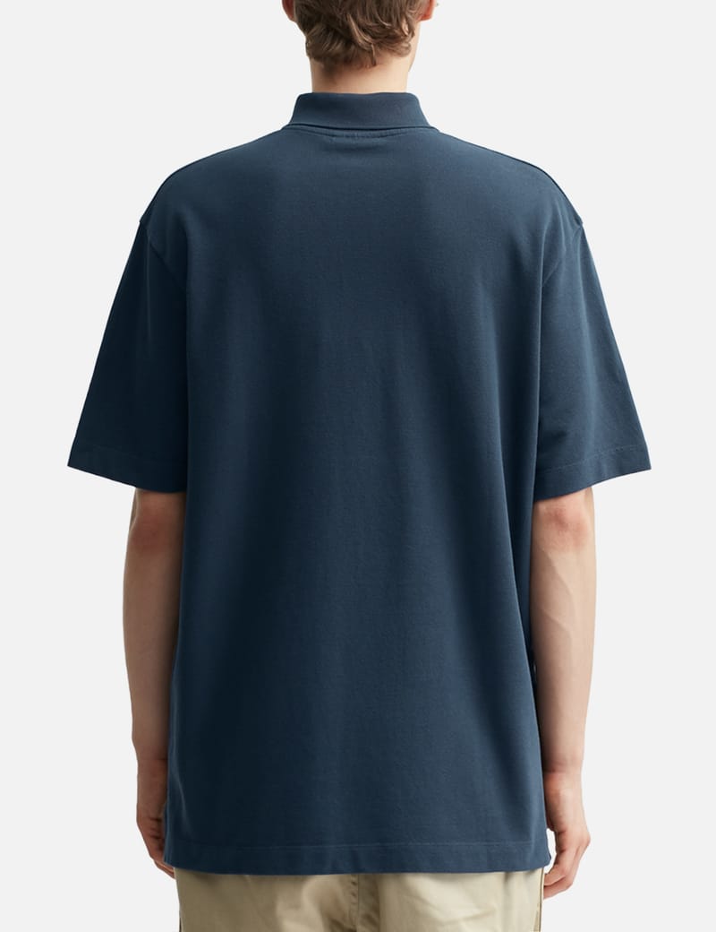 Maison Kitsuné - Bold Fox Head Patch Comfort Polo | HBX
