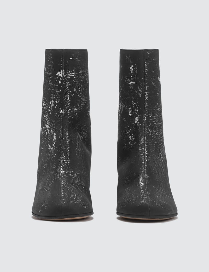 【関税＆送料込み】Maison Margiela Boot With Crushed Heel Maison Margiela - Tabi Heeled Stretch Boot | HBX - Globally