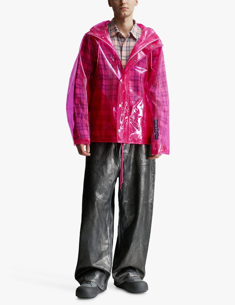 Acne Studios ストライプ シャツ | ピンク | FARFETCH JP