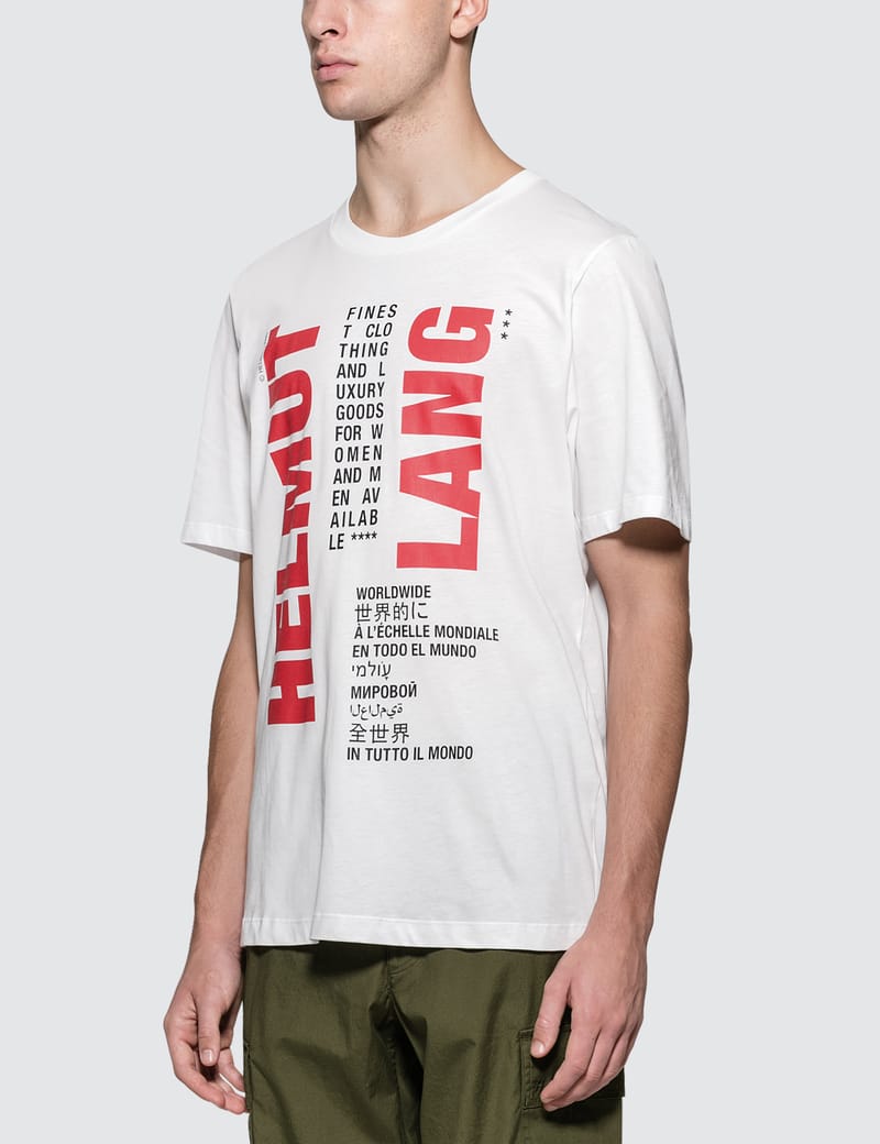 Helmut Lang - Worldwide S/S T-Shirt | HBX - Globally Curated