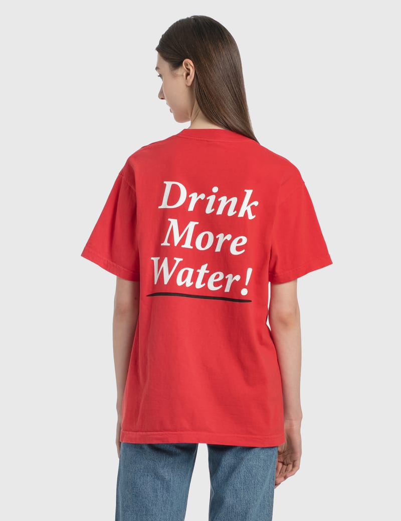 Sporty & Rich - Drink More Water T-Shirt | HBX - ハイプビースト