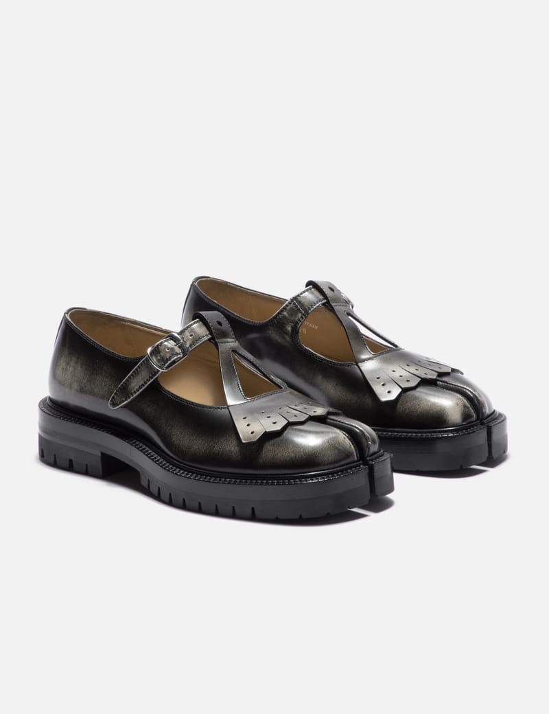 Maison Margiela - Tabi Bi-Colour Mary-Janes | HBX - Globally