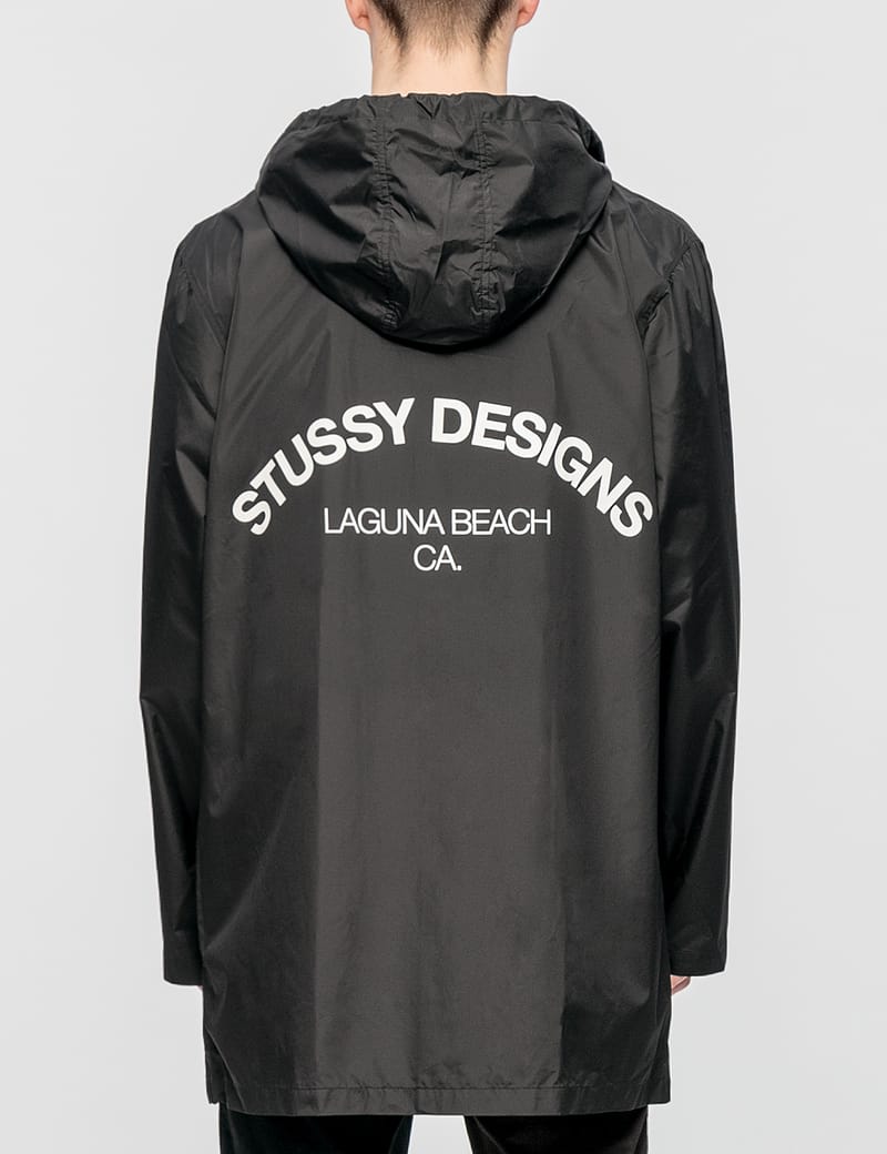 Stüssy - Long Hooded Coach Jacket | HBX - Globally Curated