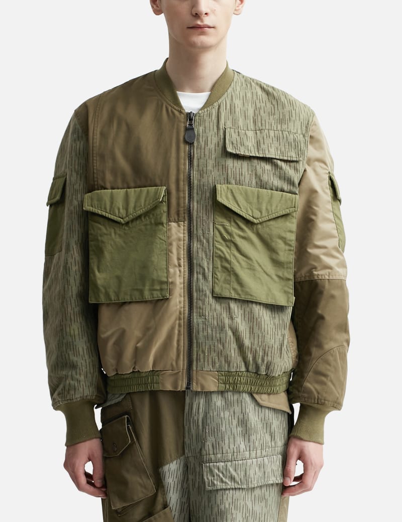 Maharishi - Upcycled WEP MA1 Flight Jacket | HBX - Globally