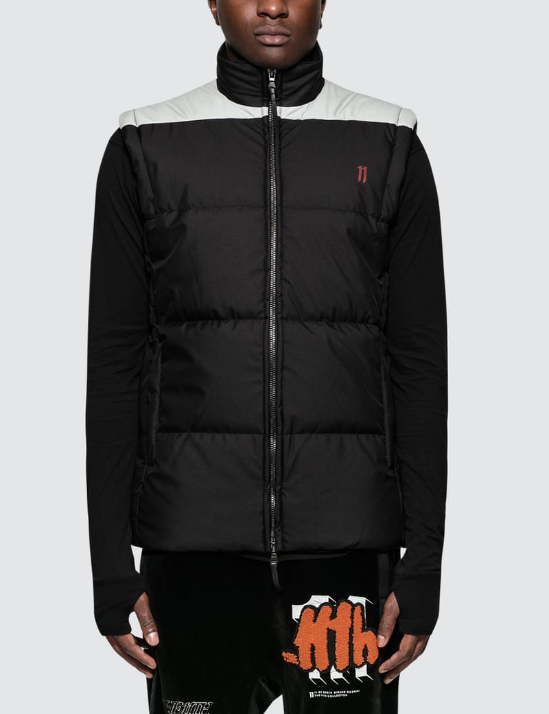 【良品】11バイボリスビジャンサベリ ナイロン テックジャケット 黒 XL jacket_1_1-