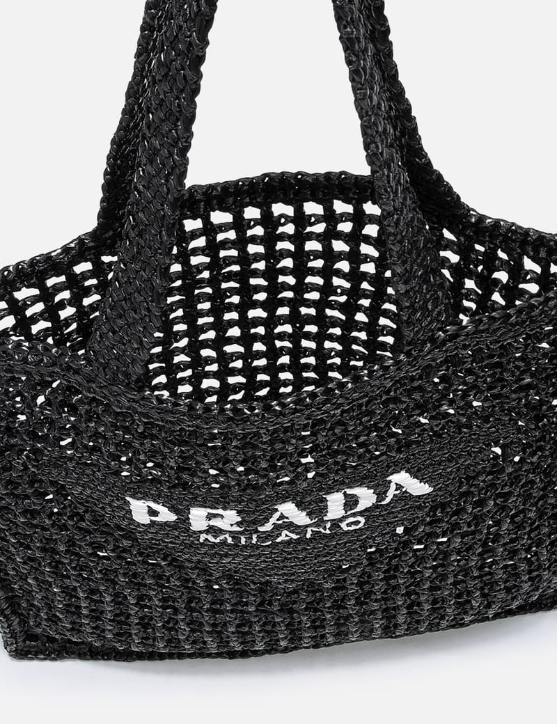 Prada - Raffia Tote Bag | HBX - Globally Curated Fashion and