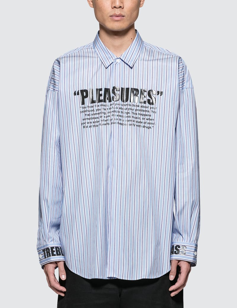 PLEASURES モンキータイム シャツ Monkey Time - Pleasures × Monkey Time Shirt | HBX