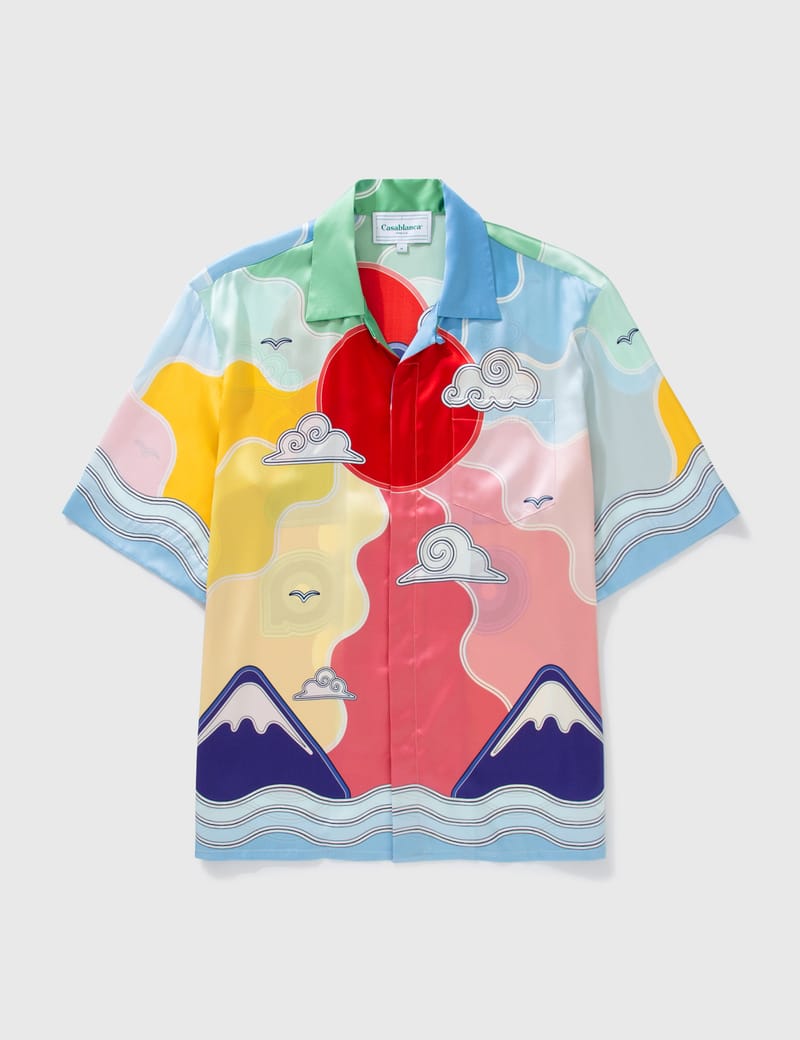 Casablanca - キューバン カラー シルク シャツ | HBX - ハイプ