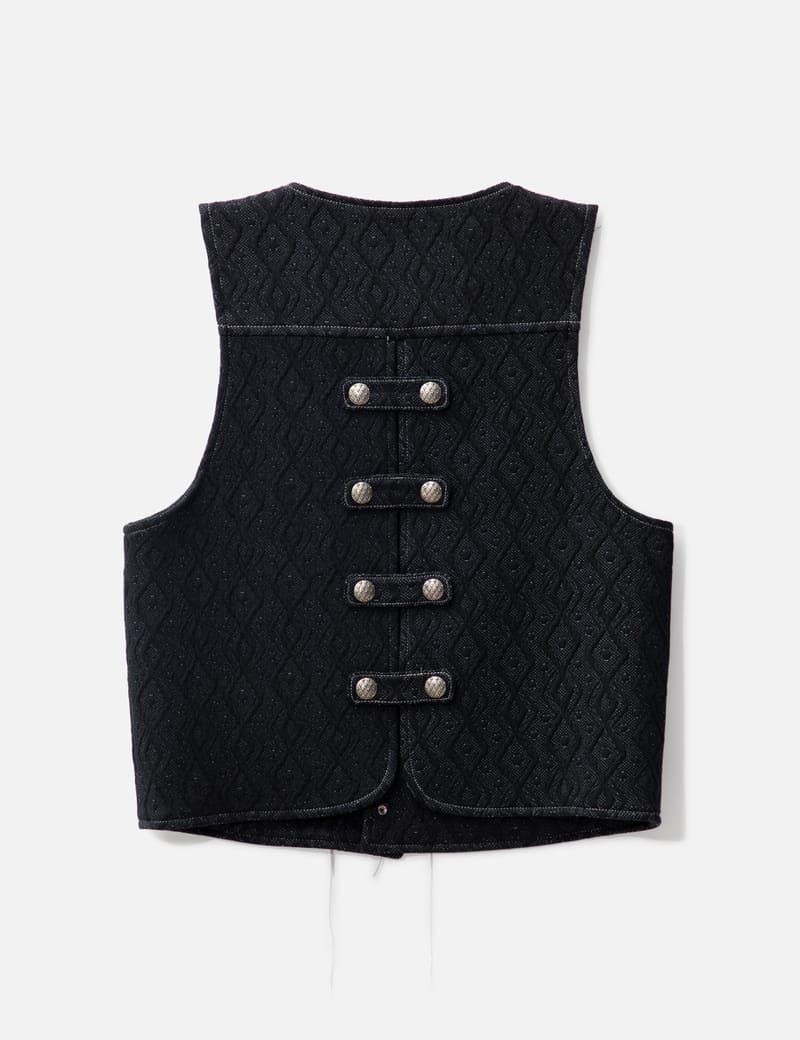 トップス thug club 24SS TRIBAL TREE VEST THUG CLUB - Tribal Tree Quilted Vest | HBX