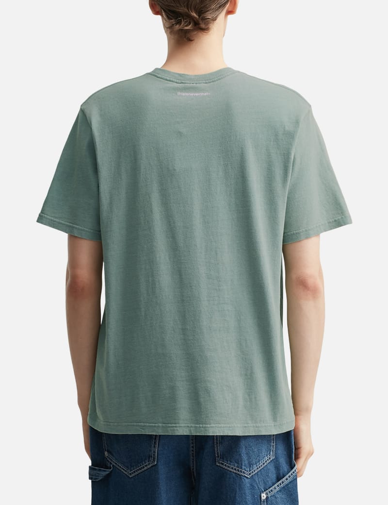 【THISISNEVERTHAT】T-Logo Tee Washed Blue thisisneverthat® - T-Logo T-shirt | HBX - Globally Curated