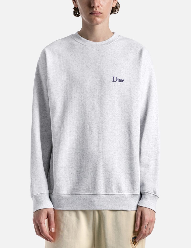 Dime - DIME CLASSIC SMALL LOGO CREWNECK | HBX - Globally Curated