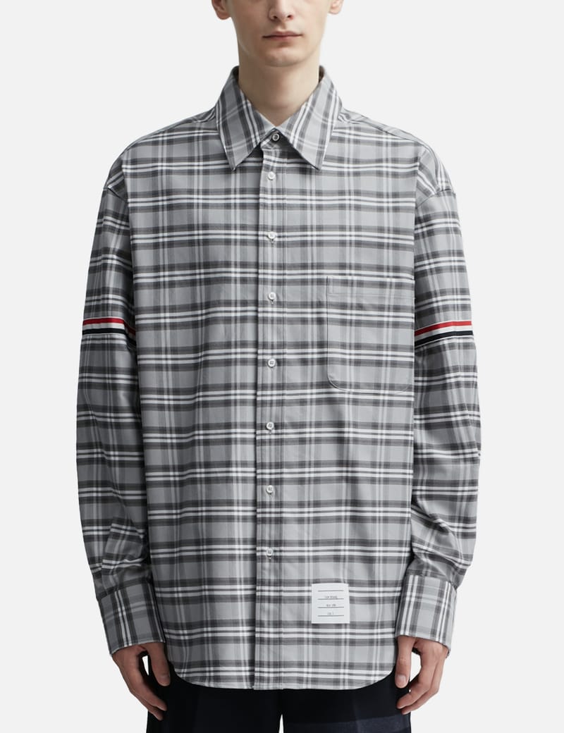 Thom Browne - Prince of Wales Check Twill Armband Oversized Thom Browne - Prince of Wales Check Twill Armband Oversized