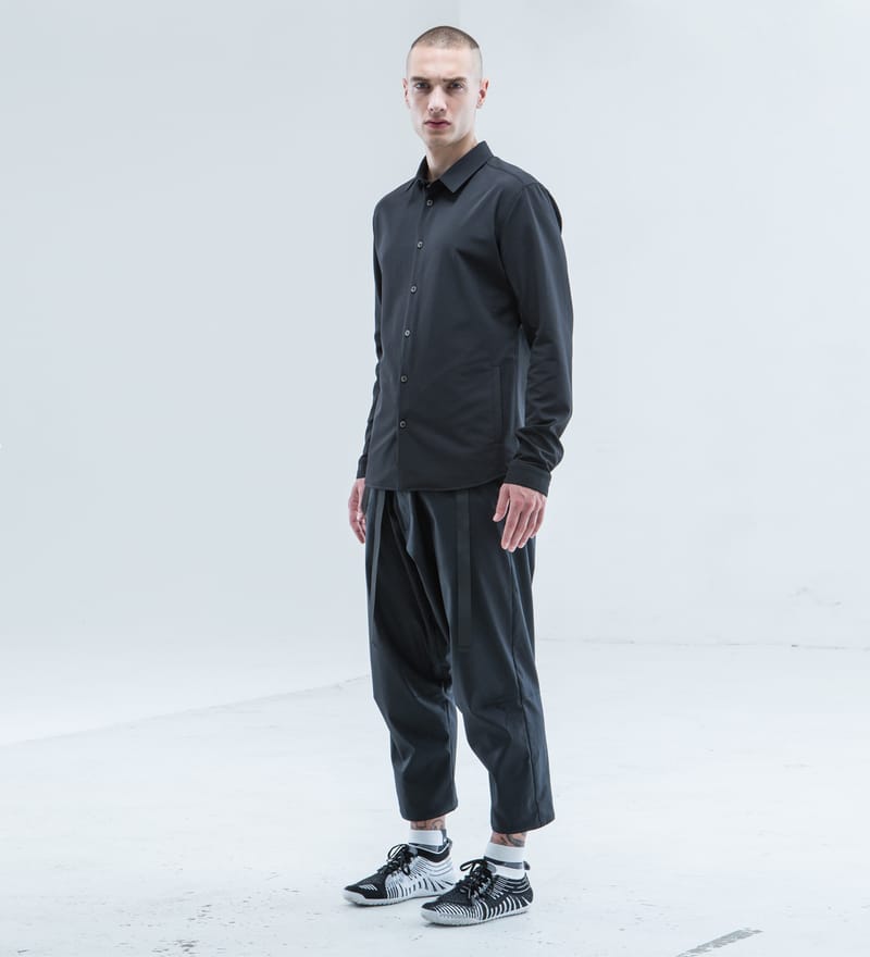ACRONYM® - Black LA3-DS Schoeller 3X Dry Dryskin L/S Shirt | HBX