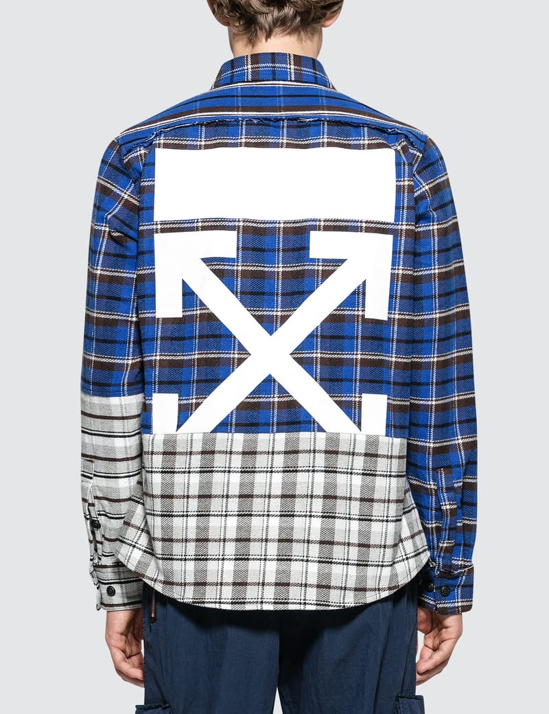 Off-White™ - Check Reconstructed Shirt | HBX