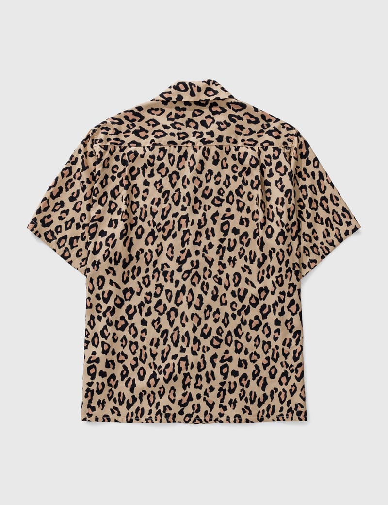 Wacko Maria - Leopard Open Collar Shirt | HBX - Globally Curated