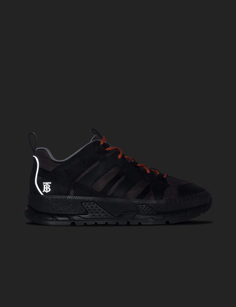 Burberry - Mesh and Nubuck Union Sneakers | HBX