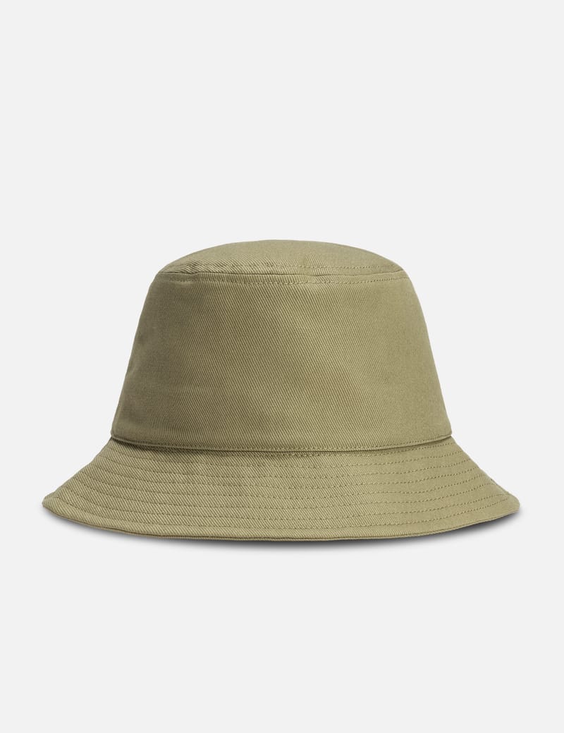 Maison Kitsuné - Bold Fox Head Bucket Hat | HBX - Globally
