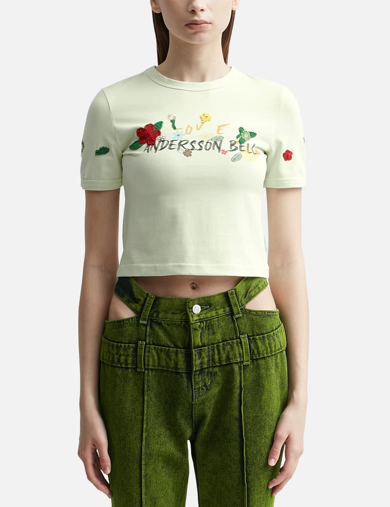 Andersson Bell - Dasha Flower Garden Logo T-shirt | HBX - Globally